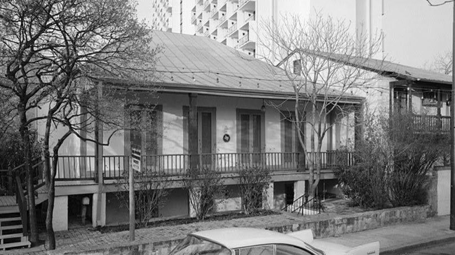 The Dashiell House, as it appeared in a vintage photo.