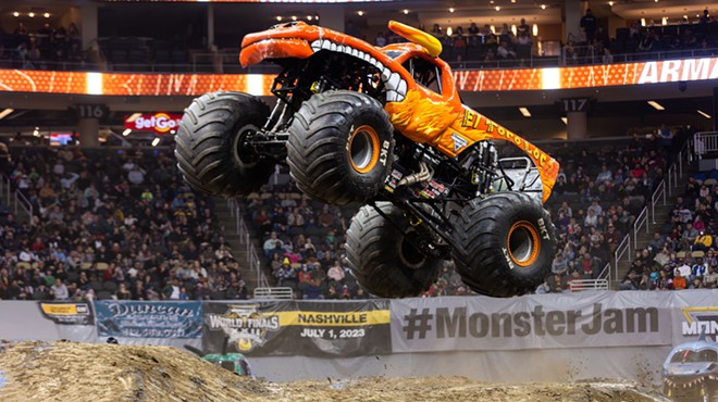 The toothy El Toro Loco is among the event's featured trucks.