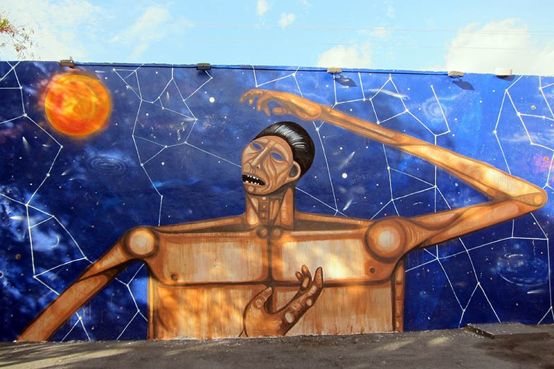 Mural by LA’s The Date Farmers - COURTESY