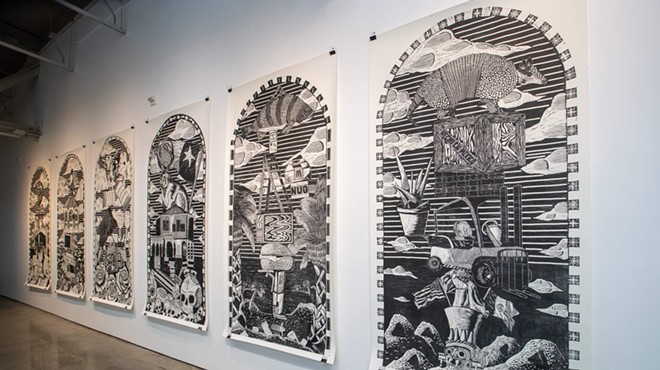 "Soy de Tejas" is curated by Presa House Gallery's Rigoberto Luna.