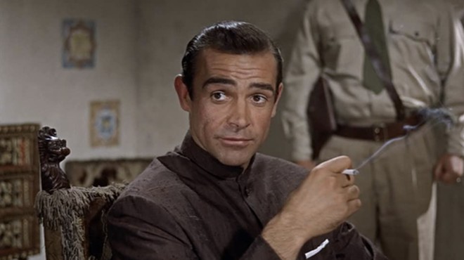 Sean Connery stars as James Bond in Dr. No.