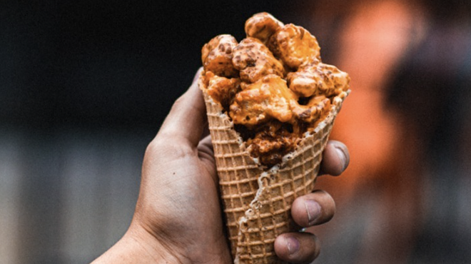 Chick'nCone's proprietary fried chicken-filled waffle cones are coming to San Antonio.