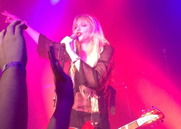 Courtney Love at Paper Tiger on May 8, 2015. - SHANNON SWEET
