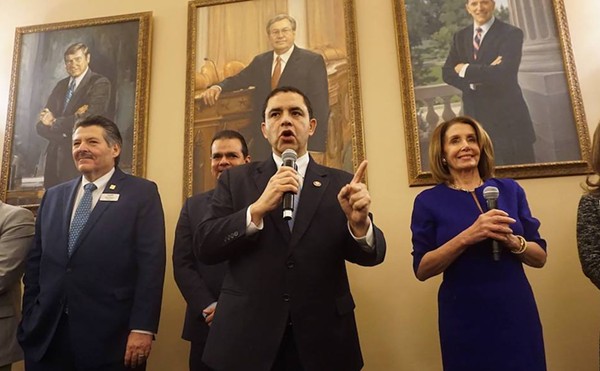 Former Democratic House Speaker Nancy Pelosi was a staunch ally of U.S. Rep. Henry Cuellar during his recent reelection fights.