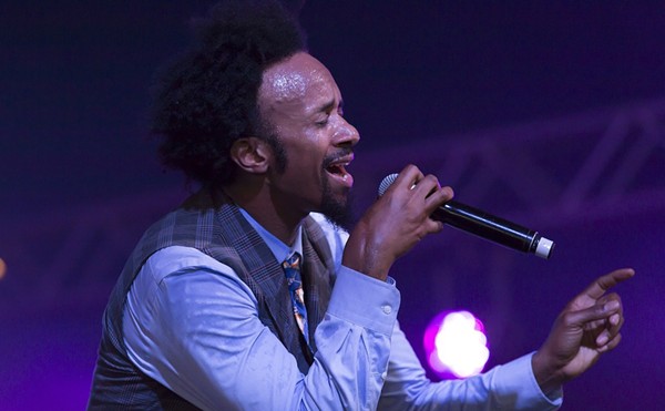 Fantastic Negrito performs at the Byron Bay Bluesfest in Australia.