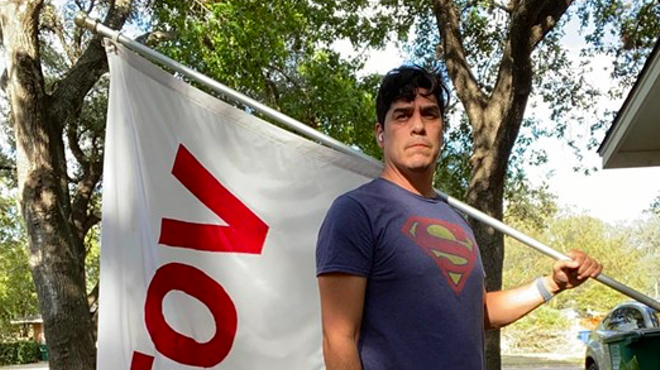 San Antonio artist David Alcantar puts Superman at the center of his ongoing art project