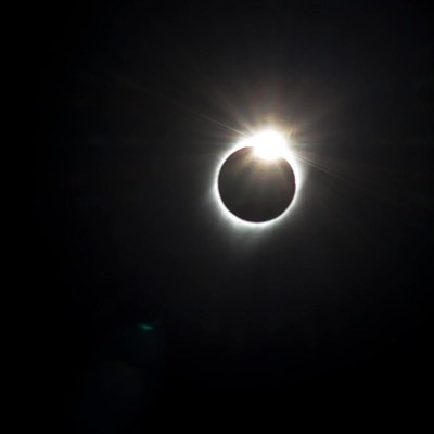 San Antonio is located in the path of totality for two solar eclipses.