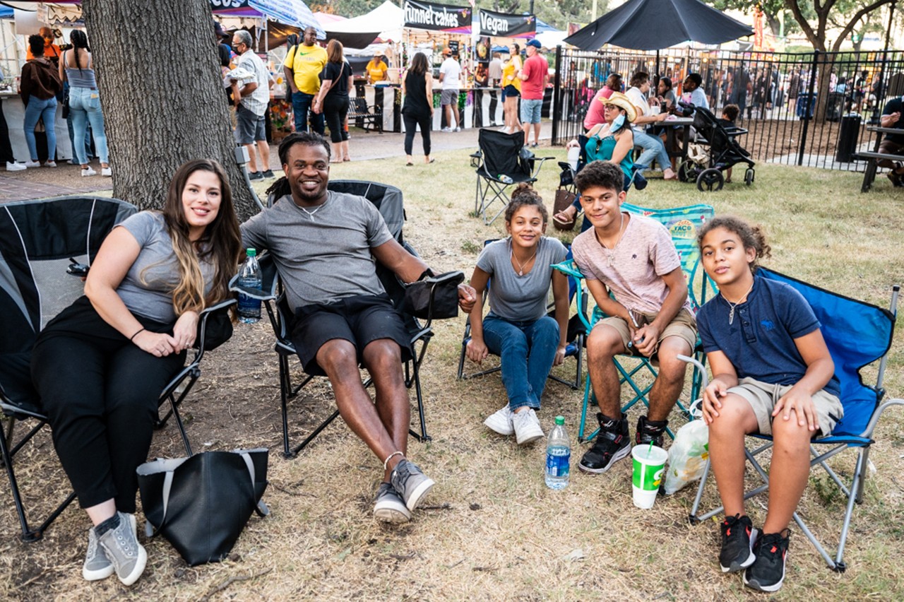 All the music fans and performers we saw Saturday at San Antonio's Jazz'SAlive festival