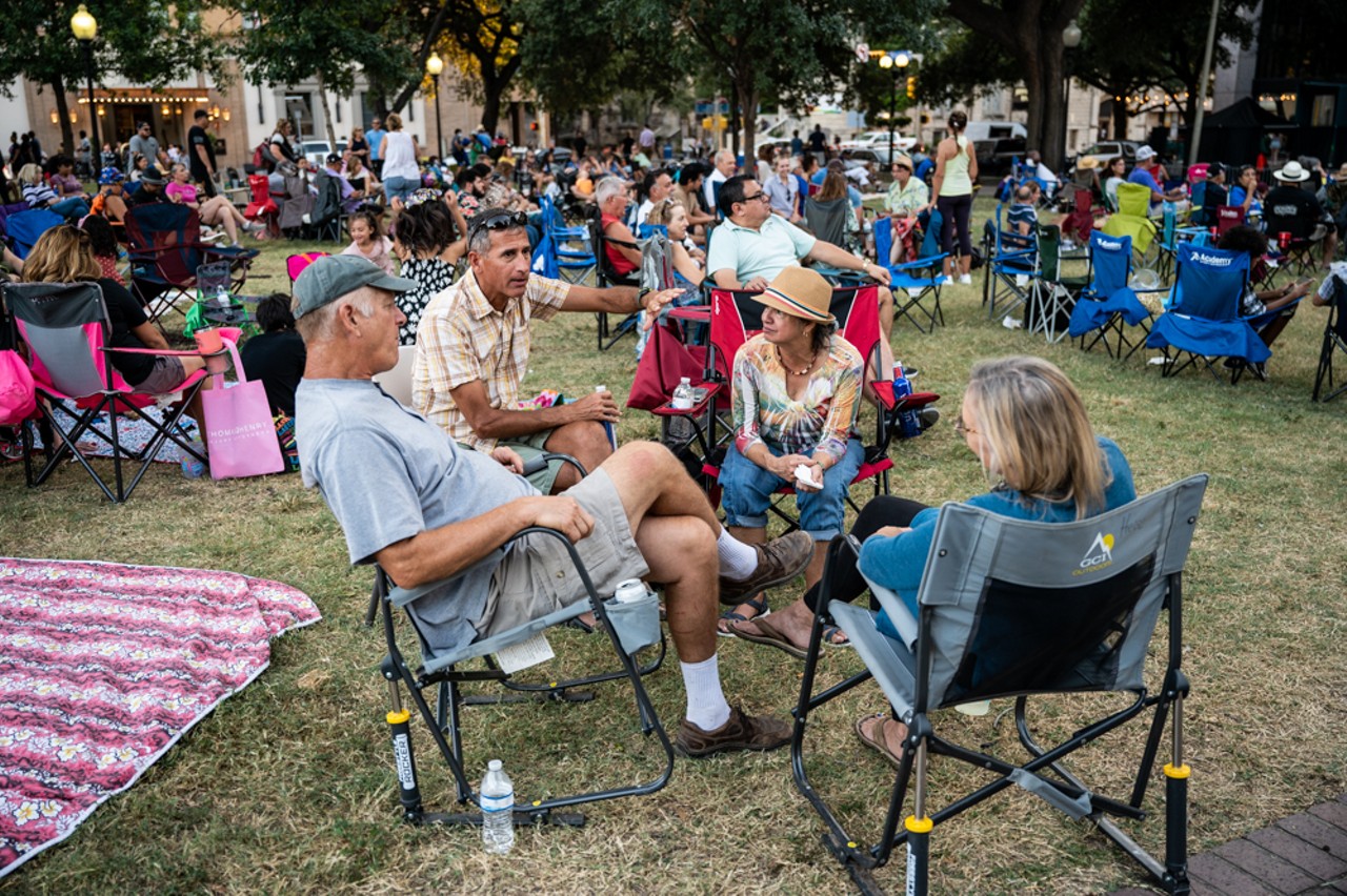 All the music fans and performers we saw Saturday at San Antonio's Jazz'SAlive festival