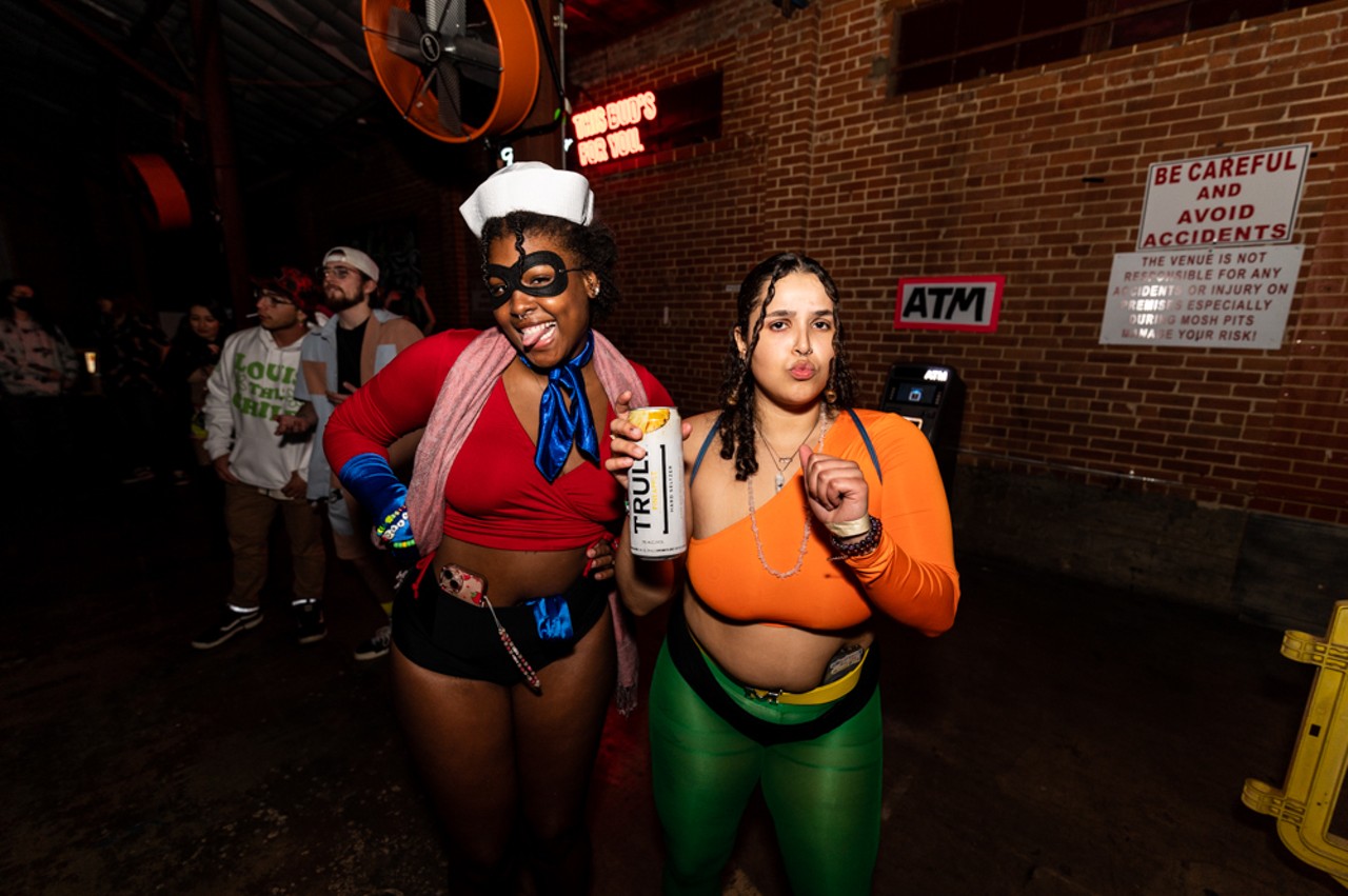 Everyone we saw having fun at San Antonio's SpongeBob-themed Bikini Bottom Rave
