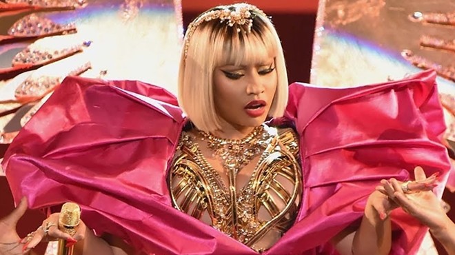 Nicki Minaj performs in New York City at the Video Music Awards.