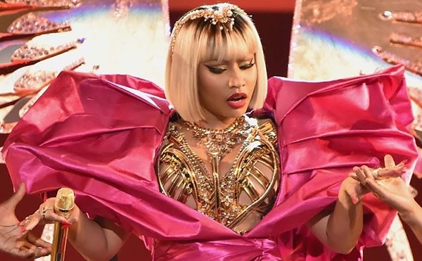 Nicki Minaj performs in New York City at the MTV Video Music Awards.