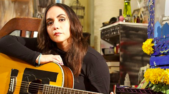 Nina Diaz of San Antonio's Girl in a Coma lends vocals to Elvis Costello's new Spanish Model LP