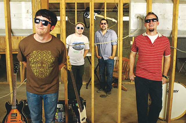 One thing we forgot to ask White Elefant (Josh Mathis, Dave Novak, Cass Grady, and W.J. Robinson): What’s with the sunglasses? - Courtesy photo
