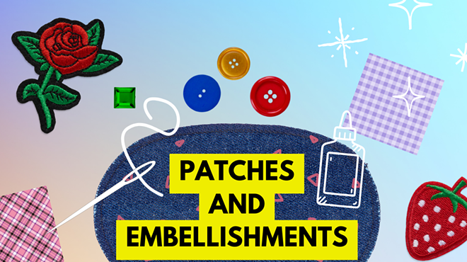 Open Studio: Patches and Embellishments