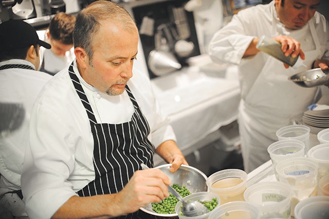 Peas and patience: Wiley focuses on execution and earthy flavors - Courtesy photo
