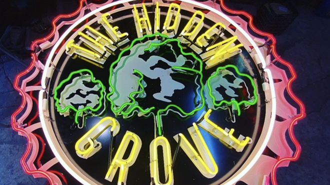 The upcoming Hidden Grove bills itself as part sports bar and part backyard hangout.