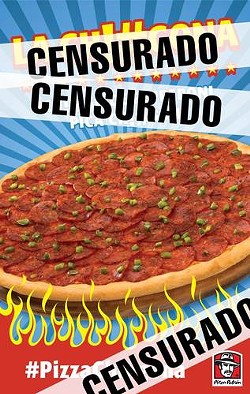 Pizza Patrón Cries Censorship Over Ch!#gona Pizza