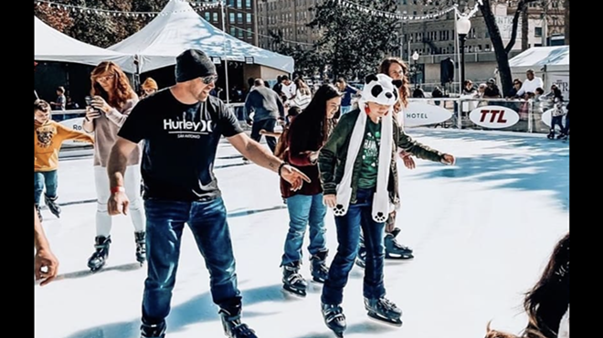 San Antonio holiday attraction Rotary Ice Rink will return to Travis Park in November