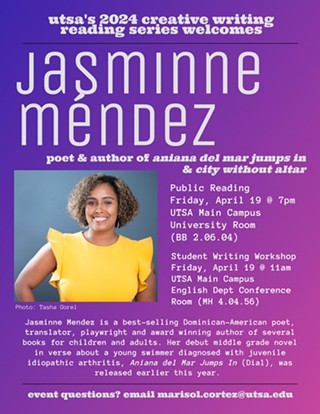 Flyer for Jasminne Mendez
