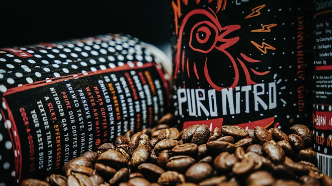 Puro Nitro Coffee uses beans roasted in San Antonio.