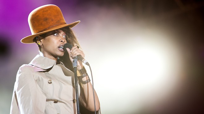 Erykah Badu is perhaps best known for her early 2000's hit songs including "On & Om" and "Didn't Cha Know."