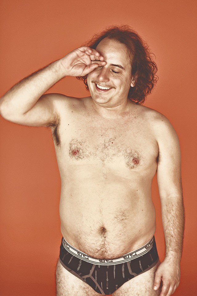 Real men have curves — Har Mar Superstar’s typical look at the end of his shows - COURTESY PHOTO