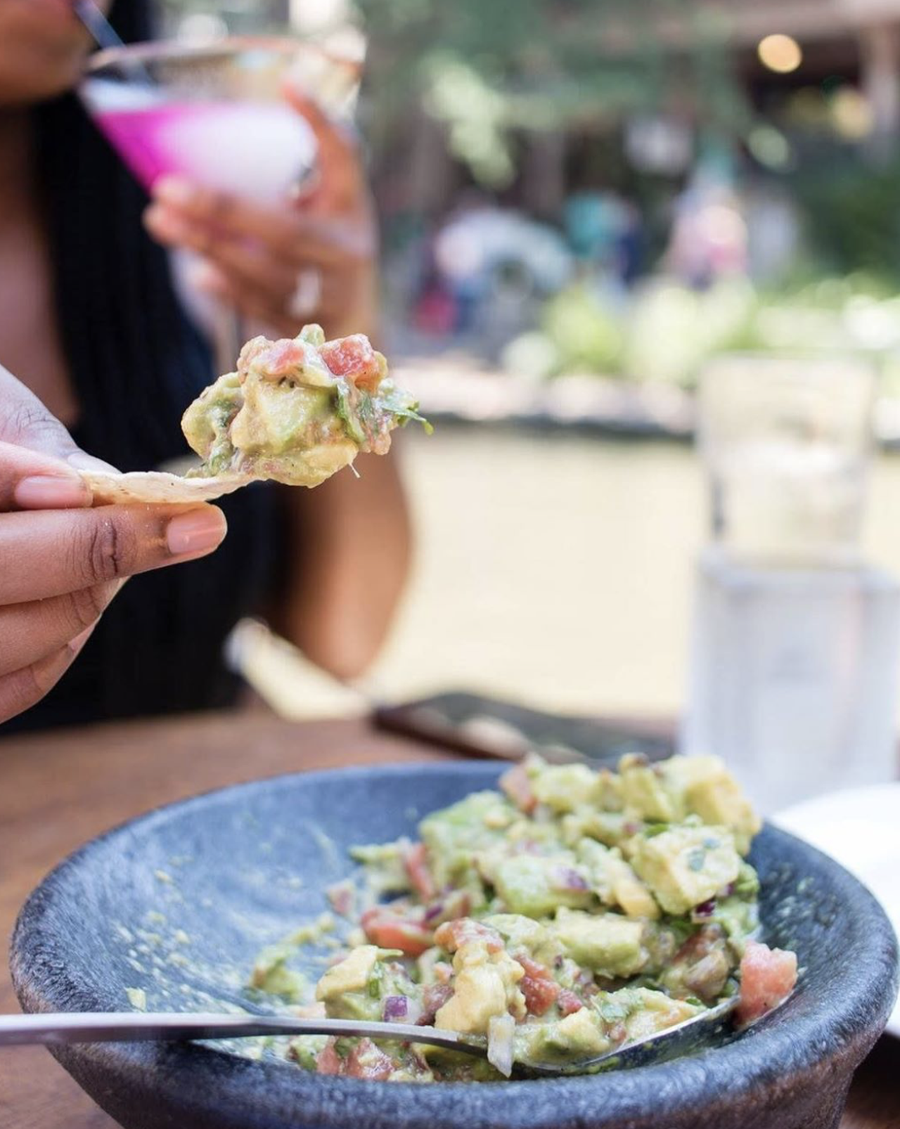 Boudro’s Guacamole
The classic table-side app is easy to prepare at home!
Find the recipe here.
Photo via Instagram /  boudrostexasbistro