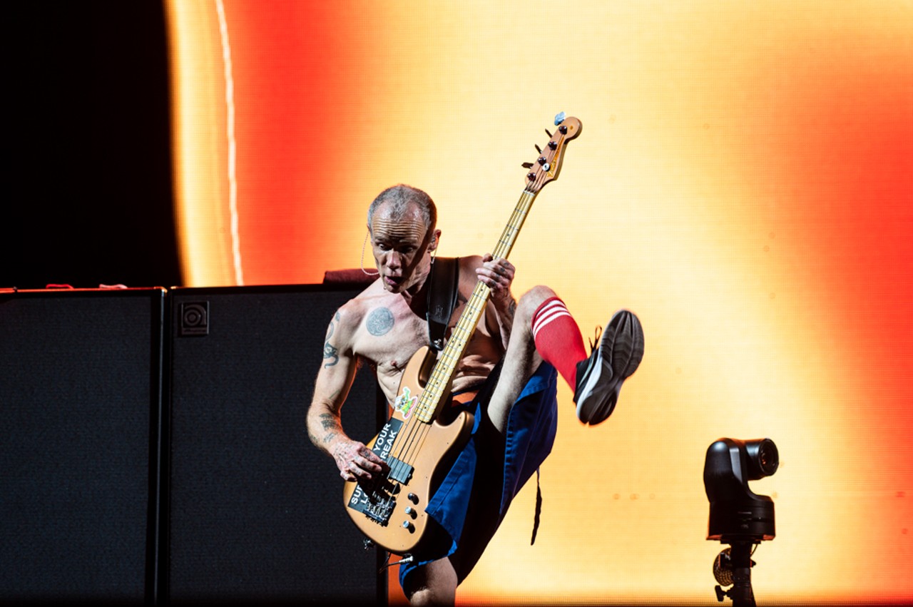 Red Hot Chili Peppers headlined an electric night of music that rocked