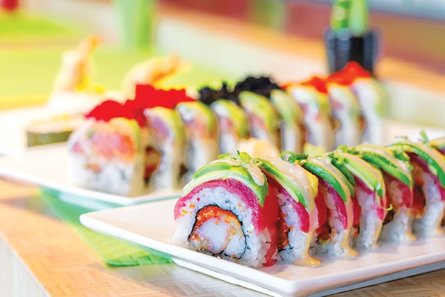Roll over to Sushi Seven if Sushi Zushi’s fusion dishes are your jam - CASEY HOWELL
