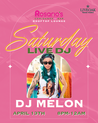 Rooftop Lounge: DJ Melon