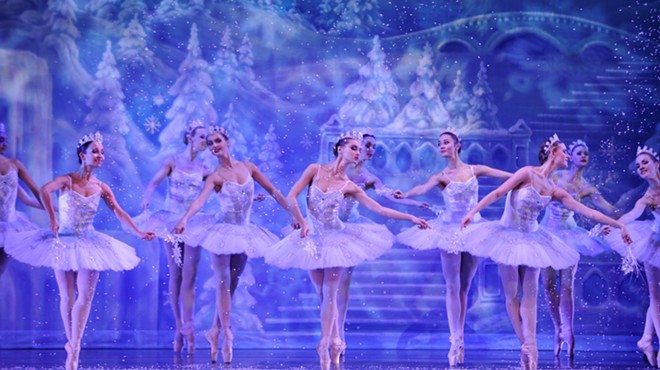 The touring production features dancers from Ukraine and other countries.