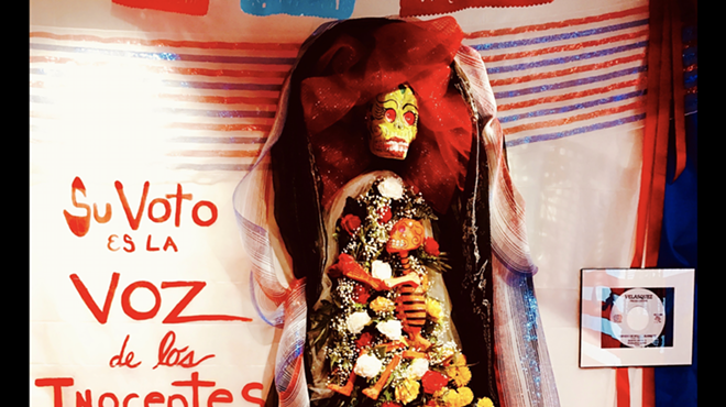 San Antonio's David Zamora Casas pays tribute to COVID-19 dead in Día de los Muertos art show
