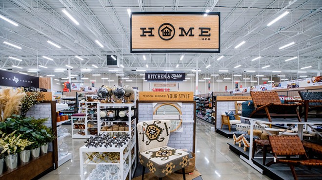 Home by H-E-B features items from home furnishing brands Haven and Texas Proud, as well as local artisans.