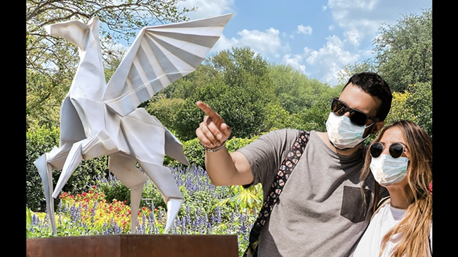 San Antonio Botanical Garden Debuts Origami-Themed Outdoor Sculpture Exhibition This Month