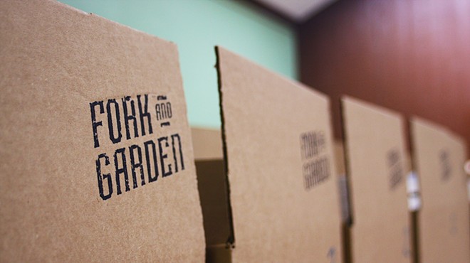 Fork and Garden Food To You boxes are available in three different sizes.
