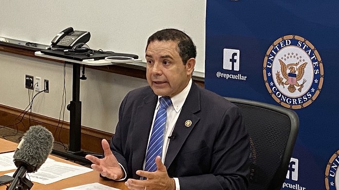 U.S. Rep. Henry Cuellar is up for re-election in November after narrowly defeating challenger Jessica Cisneros during the Democratic primaries.