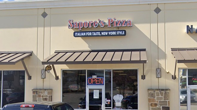 Sapore's Pizza's flagship shop is located at 6422 Babcock Road, Suite 101.