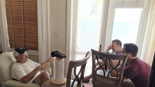 When filming the documentary Parrot Heads, Steve Acevedo got the chance to interview Jimmy Buffett.