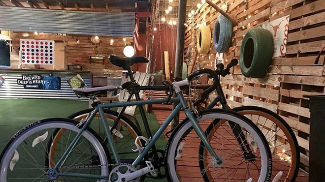 Ay Que Rico owner Mike Gutierrez sys the new location is bike- and dog-friendly.