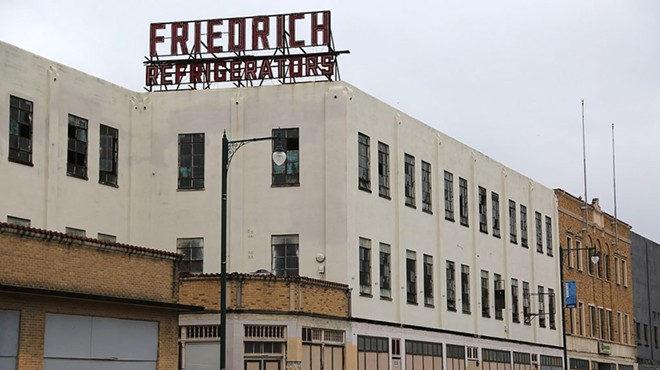This portion of the Friedrich complex is not included in the lofts project.