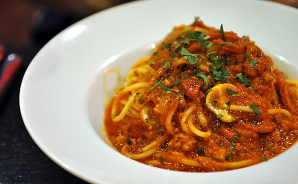 The new restaurant will serve the chain's traditional Italian eats, including pasta, pizza, soups and salads.