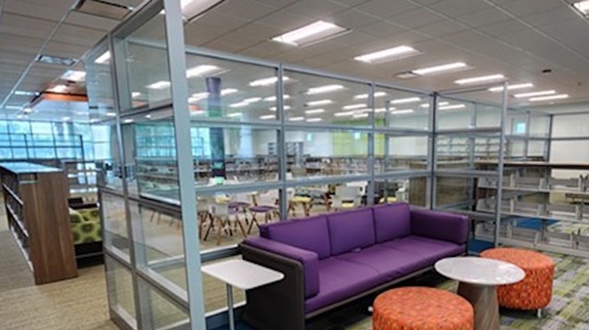 The newly renovated children's area will have new furniture, shelving and equipment.