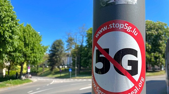 Unsupported claims circulated on the internet that 5G towers were pelting people with microwaves and spreading COVID-19.