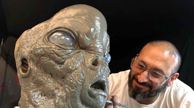 Special effects artist Joe Castro has made a name for himself working on low-budget horror movies.