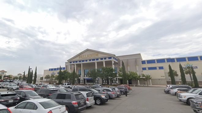 A woman was stabbed while leaving SA’s Palladium movie theater.