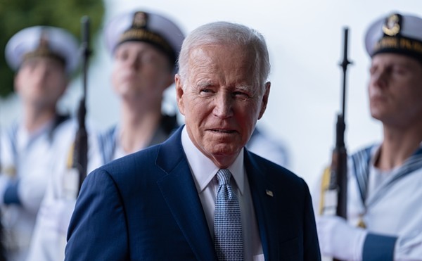President Joe Biden arrives at the NATO Summit in Vilnius, Lithuania, earlier this month.