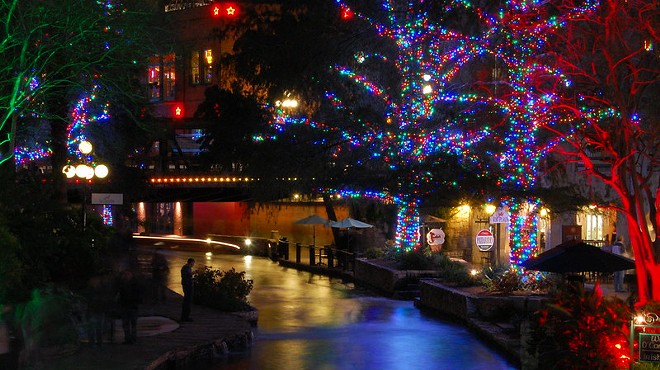 The San Antonio River Walk holiday lights will be switched on early again this year.