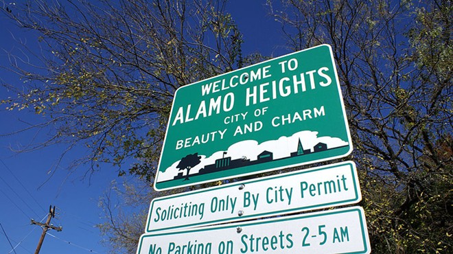 Alamo Heights is an incorporated city surrounded by the city of San Antonio.