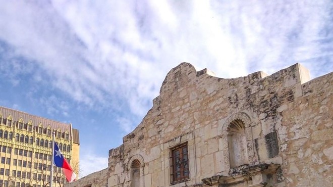 The Mission San Antonio de Valero, or, more commonly, The Alamo.